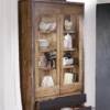 Vitrine 110x204cm 'Genua' Akazie gebürstet