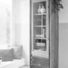 Vitrine 62x204cm 'Genua' Akazie gebürstet