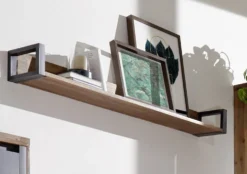 Wandboard 190cm 'Genua' Akazie gebürstet
