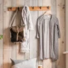 Wandgarderobe 90cm 'Lima' Wildeiche massiv