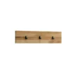Wandgarderobe 80cm "Riga" Wildeiche massiv
