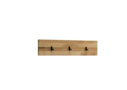 Wandgarderobe 80cm "Riga" Wildeiche massiv