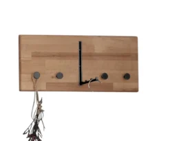 Wandgarderobe 50cm "Stockholm" Buche massiv
