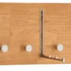 Wandgarderobe 80cm "Stockholm" Wildeiche massiv AV