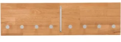 Wandgarderobe 80cm "Stockholm" Wildeiche massiv AV