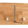 Wandgarderobe 50cm "Stockholm" Wildeiche massiv AV