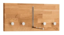 Wandgarderobe 50cm "Stockholm" Wildeiche massiv AV