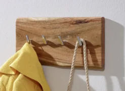 Wandgarderobe Set 3-tlg. 'Forest' Akazie massiv