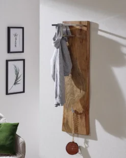 Wandgarderobe Set 3-tlg. 'Forest' Akazie massiv