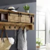 Wandgarderobe 115x49cm 'Railroad' Mango & Eisen