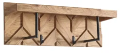 Wandgarderobe 81x30 'Ontario' Akazie massiv