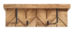 Wandgarderobe 81x30 'Ontario' Akazie massiv