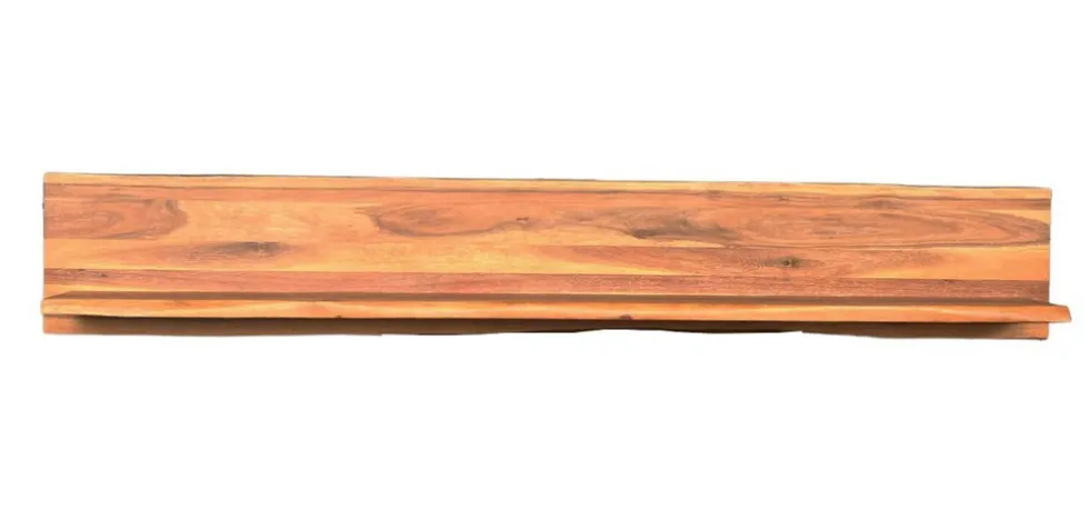 Wandregal 151cm 'Dakar' Akazie massiv lackiert