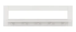 Wandregal 85cm "Maja" Kiefer massiv weiß lackiert