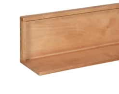 Wandregal 80cm 'Quadro' Akazie massiv