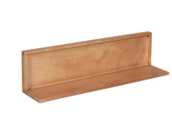 Wandregal 80cm 'Quadro' Akazie massiv