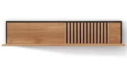 Wandregal 140cm Wildeiche 'Amalfi'