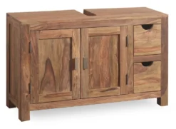 Waschbeckenunterschrank 100x60cm 'Oxford' Sheesham massiv